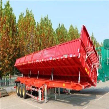 Ремаркета със страничен самосвал