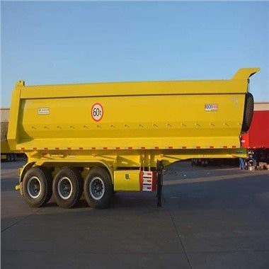 Полуремарке самосвал